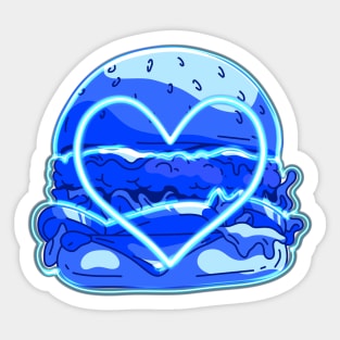 BURGER LOVE Sticker